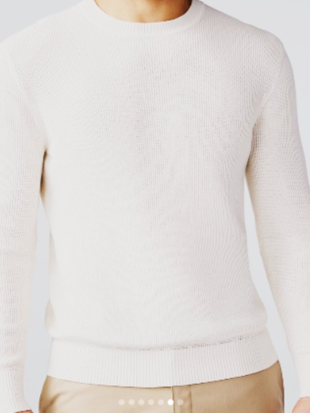 Mack Weldon Tech Linen Long Sleeve Crew